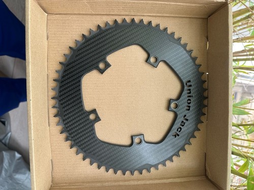 Chainring carbon fiber corona - carbon,