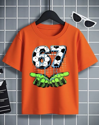 Shirt bimbo unisex arancione - bimbo,