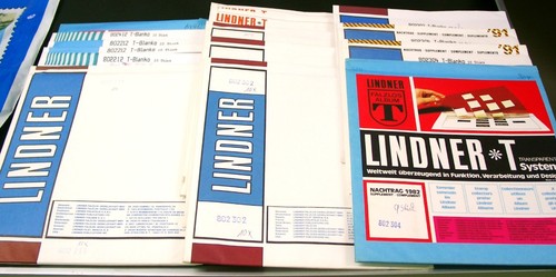 Lindner 130 fogli - nuovi, di